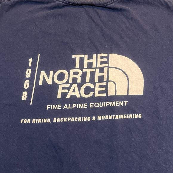 North Face Shirt Mens XL Blue White 1968 Fine Alpine Equipment Short Sleeve‎ - Picture 1 of 6